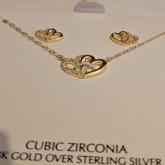 Giani Bernini 2-Pc. Double heart matching set, NWT. - Picture 4 of 7